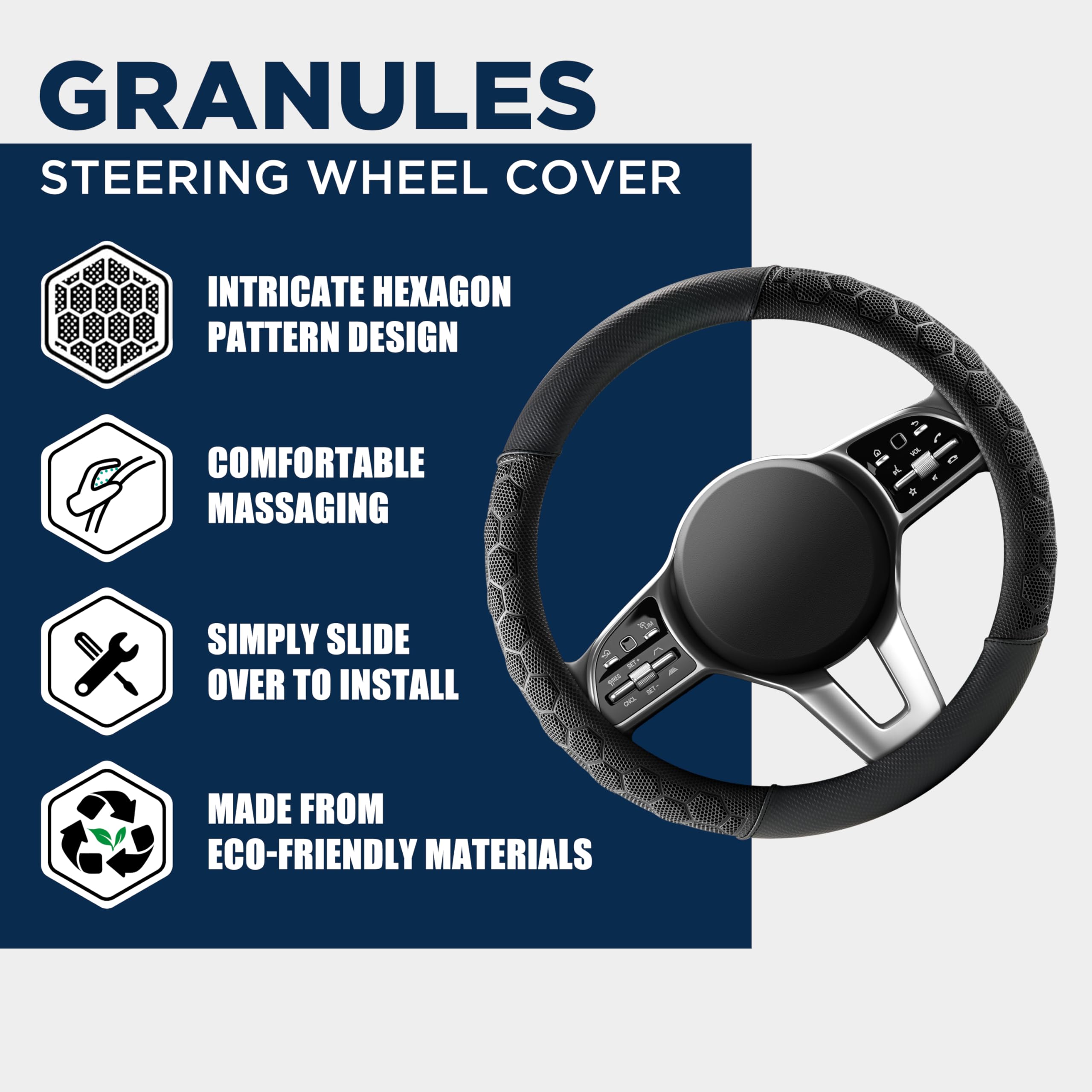 PIC AUTO airbag-safe slip-on design enables easy, safe installation