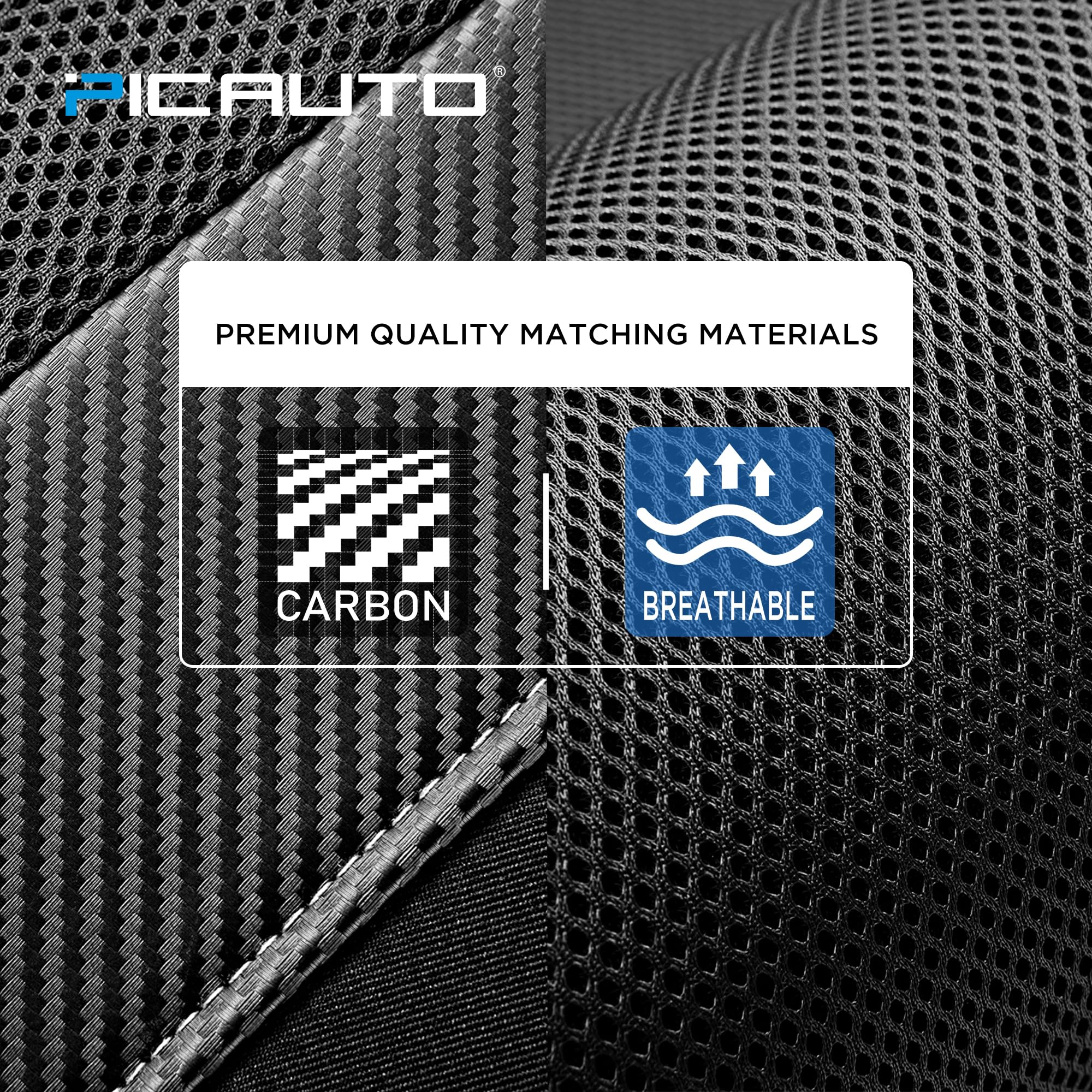 PIC AUTO durable seat protector shields upholstery from spills, dirt, and pet hair