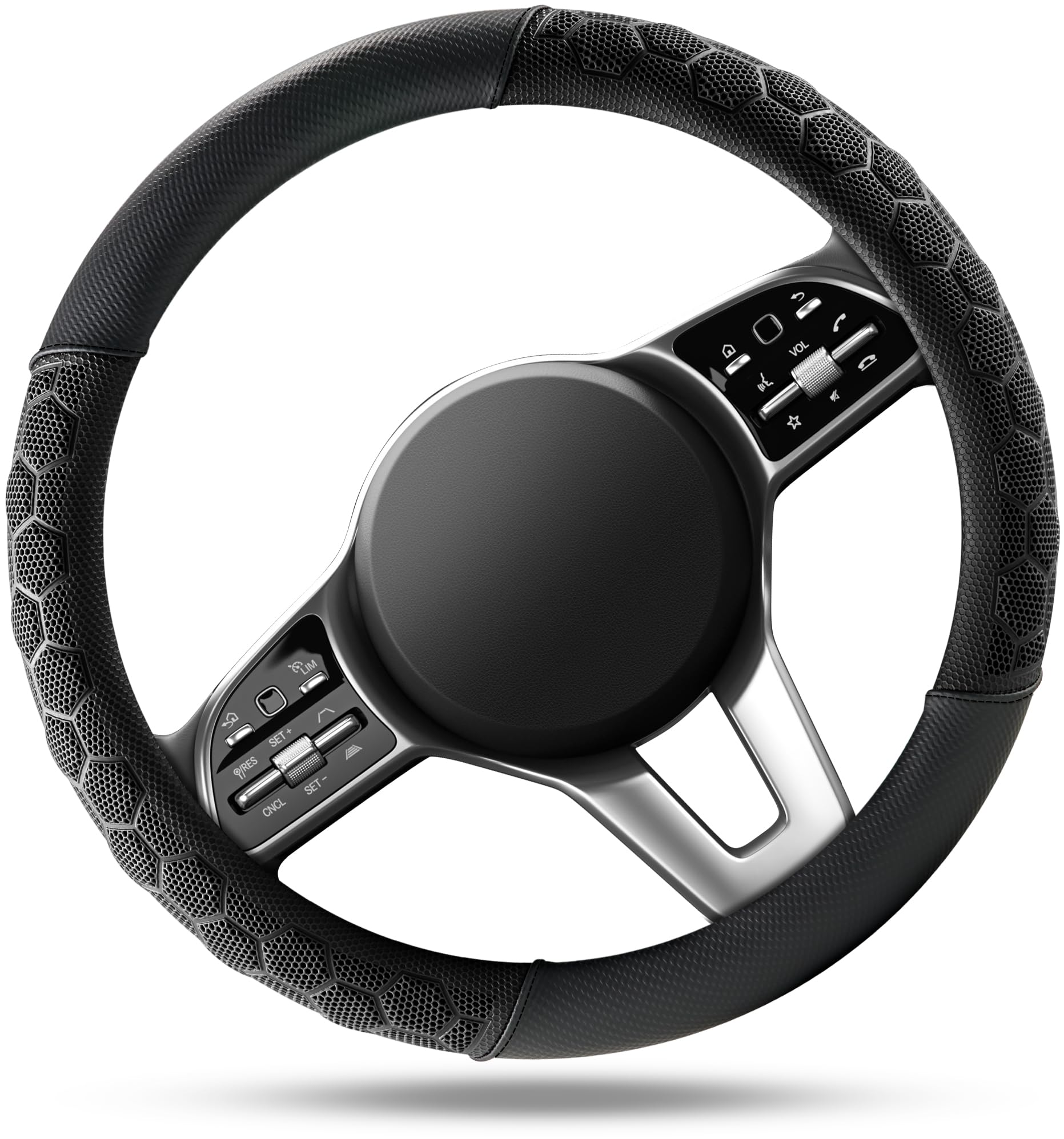 PIC AUTO spliced-grained leather stitching highlights premium feel and durability