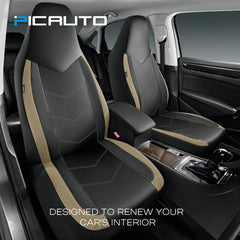 PIC AUTO sports carbon fiber accents enhance interior sportiness and grip.