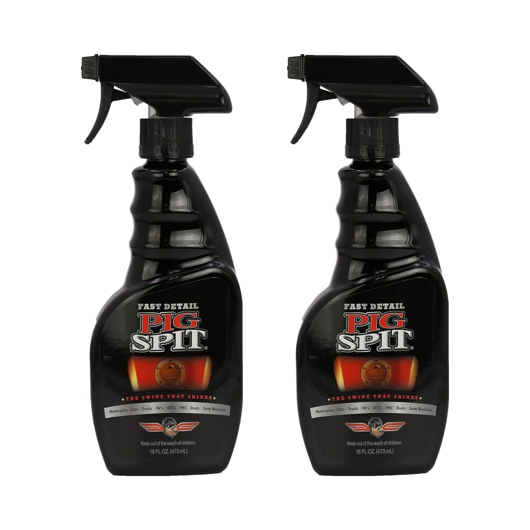 Pig Spit Fast Detail bottle pour for quick touch-ups and instant shine
