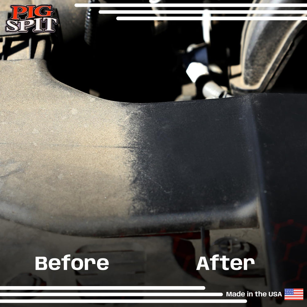 Pig Spit Original easy wipe-on application for vinyl and trim.