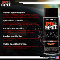 PIG SPIT Original painted-surface-shine restoring painted areas with durable finish