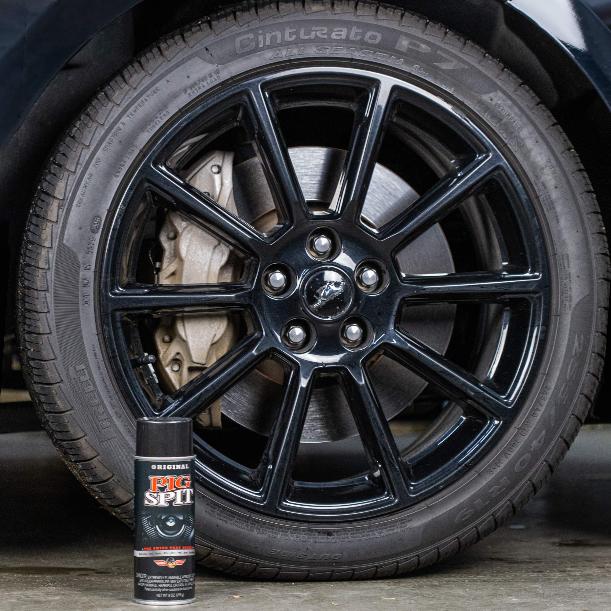 Pig Spit Original vinyl restoration brings revived texture and protection.