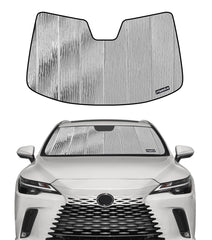 Pigenius AstraGuard windshield sunshade fits Lexus RX for effective heat rejection and UV protection