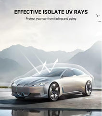 Pigenius windshield sunshade front window coverage keeps cabin comfortable in bright sun.