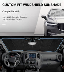 Pigenius sunshade with sensor-cutouts preserves camera and sensor performance by reducing heat.