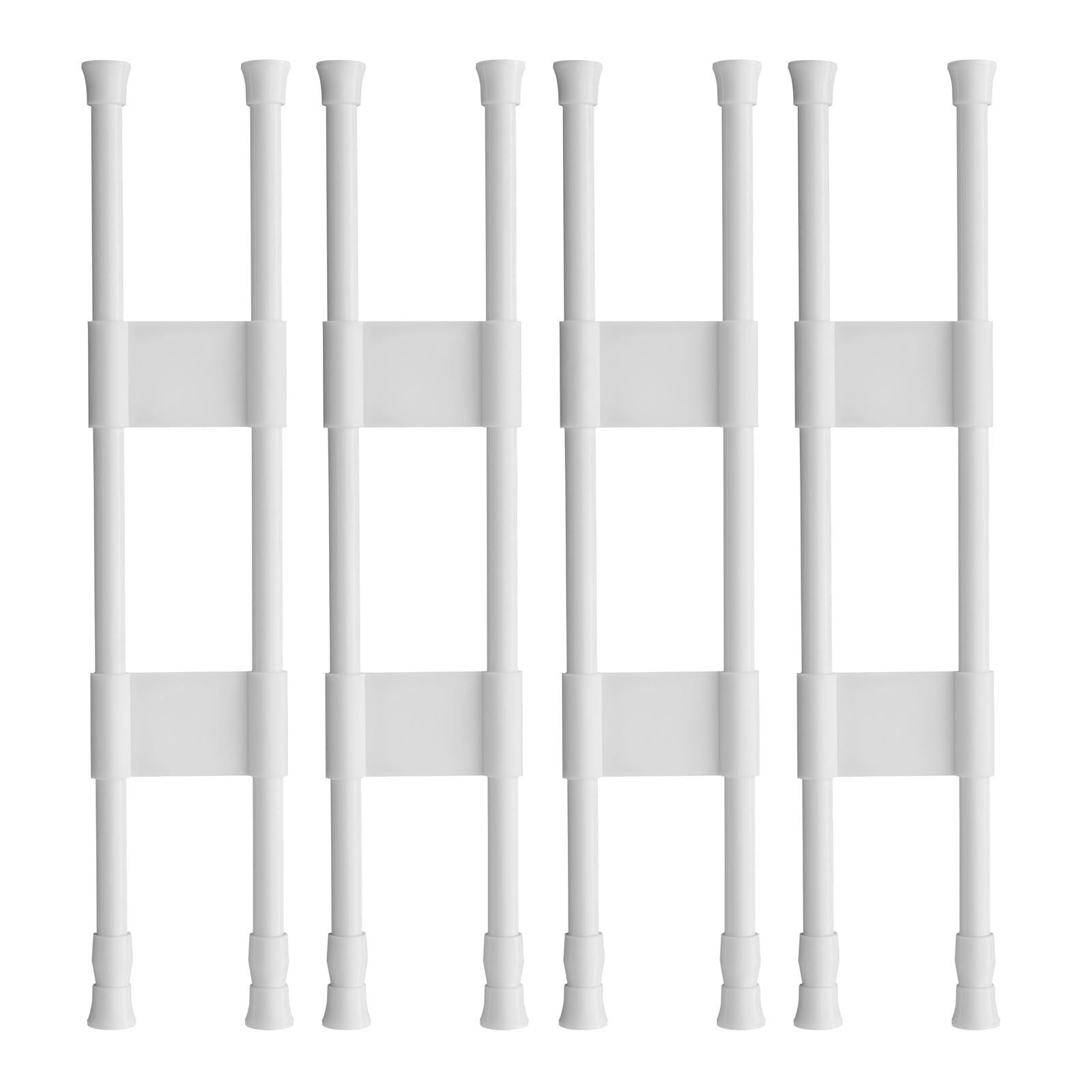 PikAioo 4 sets RV tension rods stabilizing a fridge during rough trips
