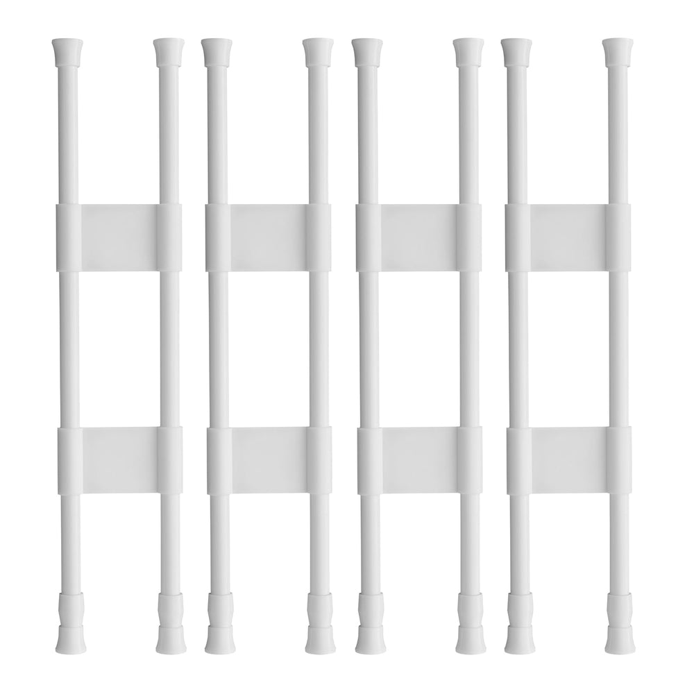 PikAioo 4 sets RV tension rods stabilizing a fridge during rough trips
