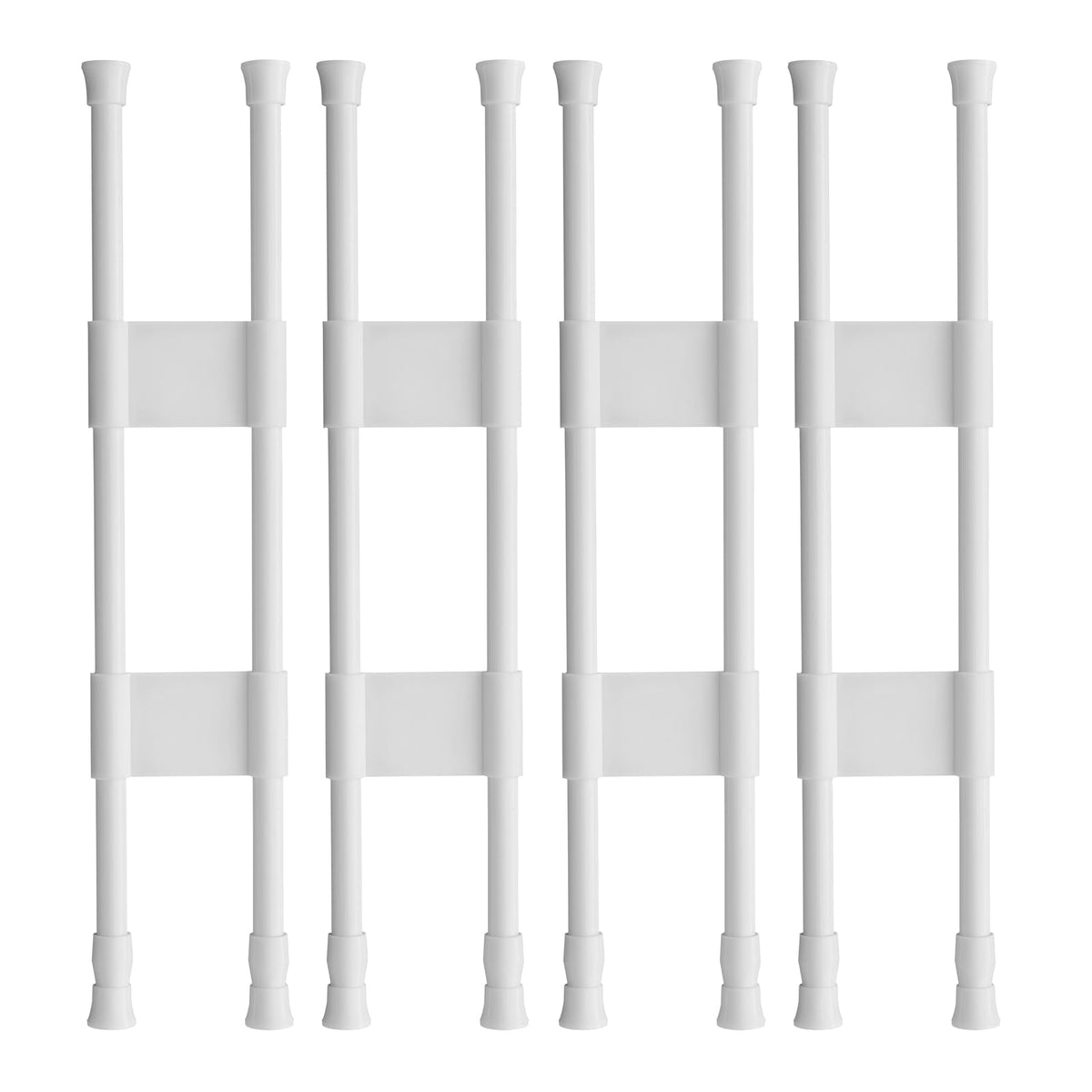 PikAioo 4 sets RV tension rods stabilizing a fridge during rough trips