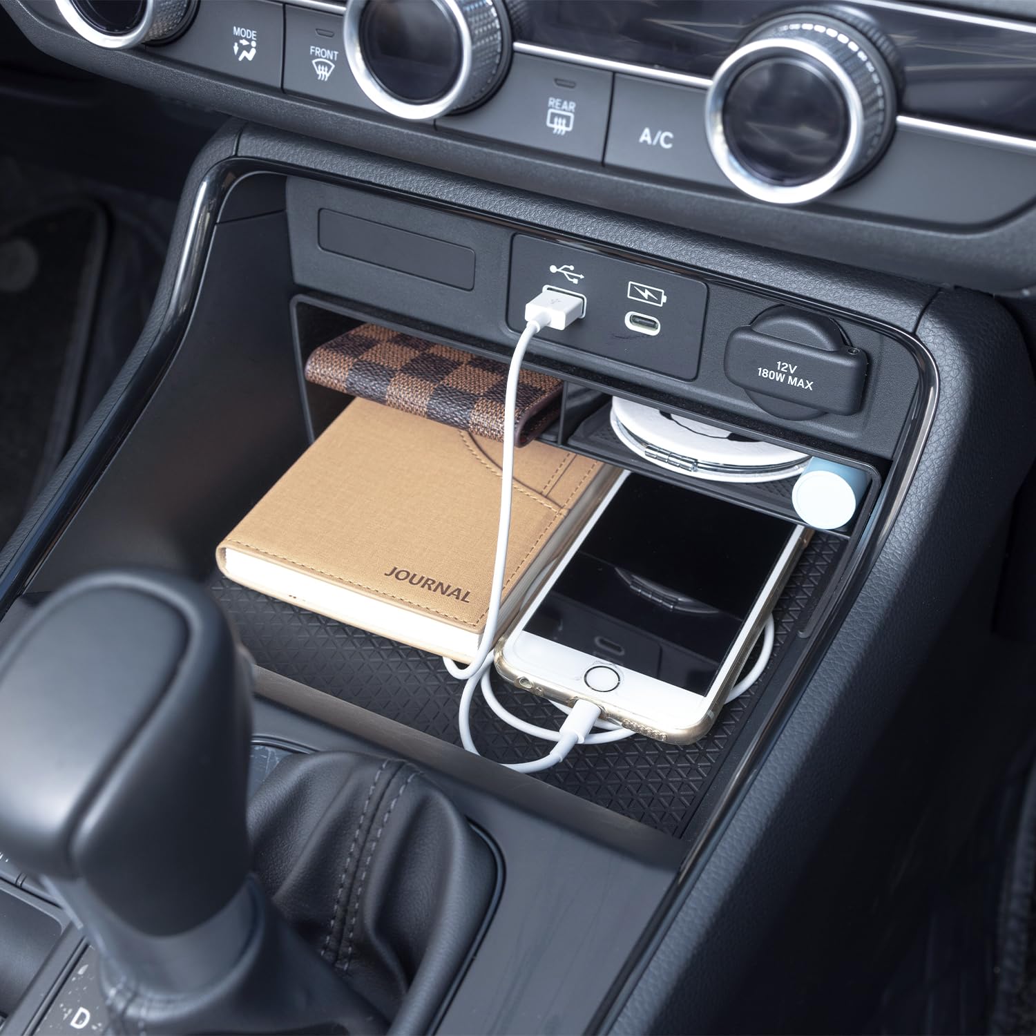 PIMCAR ABS plastic matte finish tray for durable CR-V organization