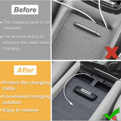 PIMCAR console adapter for Honda Ridgeline, secure USB pass-through.