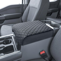 PIMCAR center console cover guards full bucket-seat consoles against scratches.