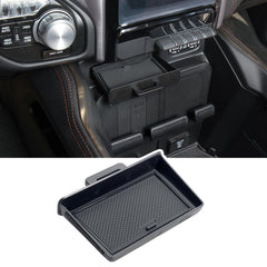 PIMCAR center console drawer for Dodge Ram with cubby, hidden storage on the go.