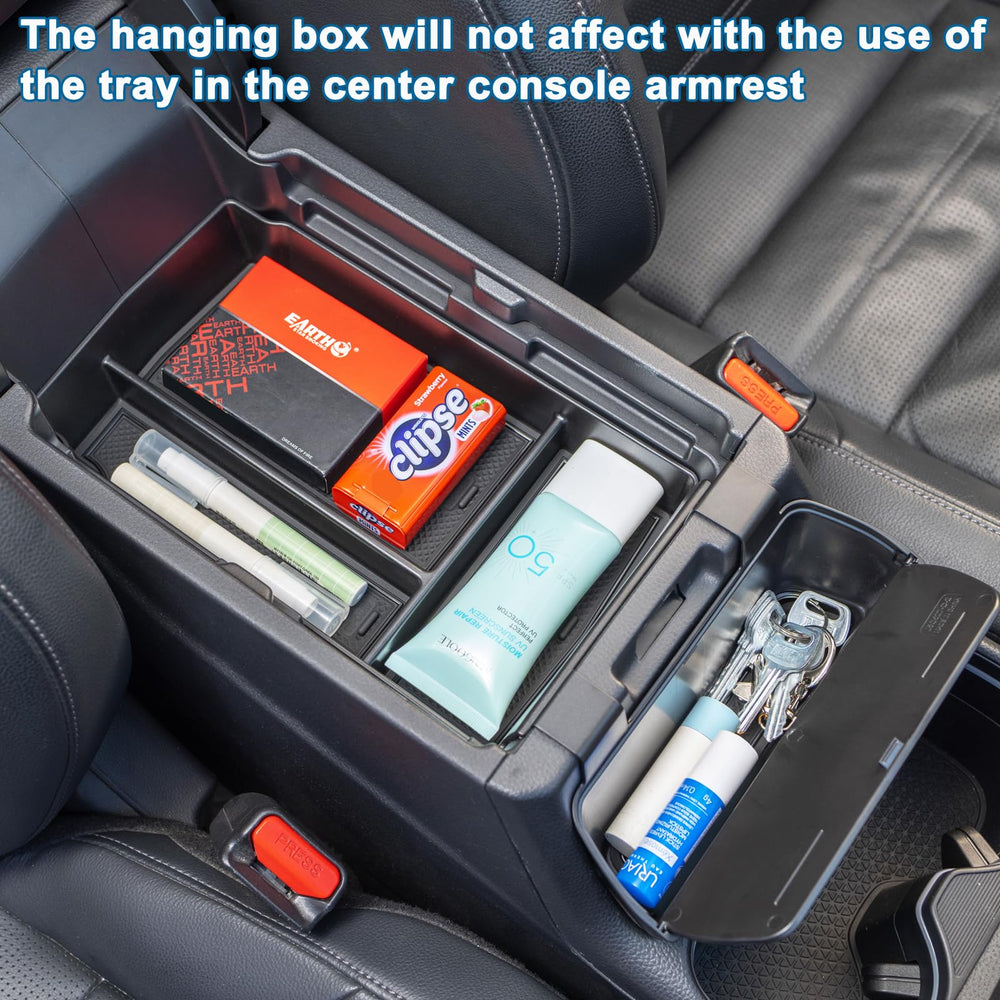 PIMCAR CR-V hanging box hidden compartment secures valuables safely.