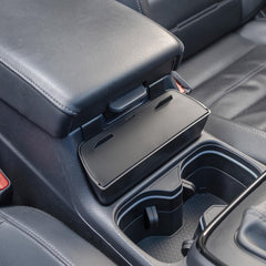 PIMCAR CR-V hanging box installed in console for integrated design.