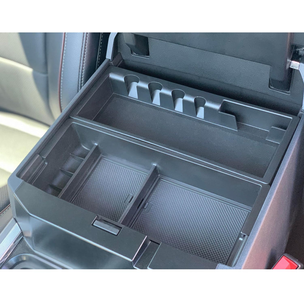 PIMCAR durable ABS material with matte finish for Ford Super Duty center console.