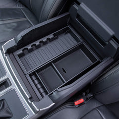 PIMCAR center console half-tray for Ford F-150 keeps essentials organized and within reach