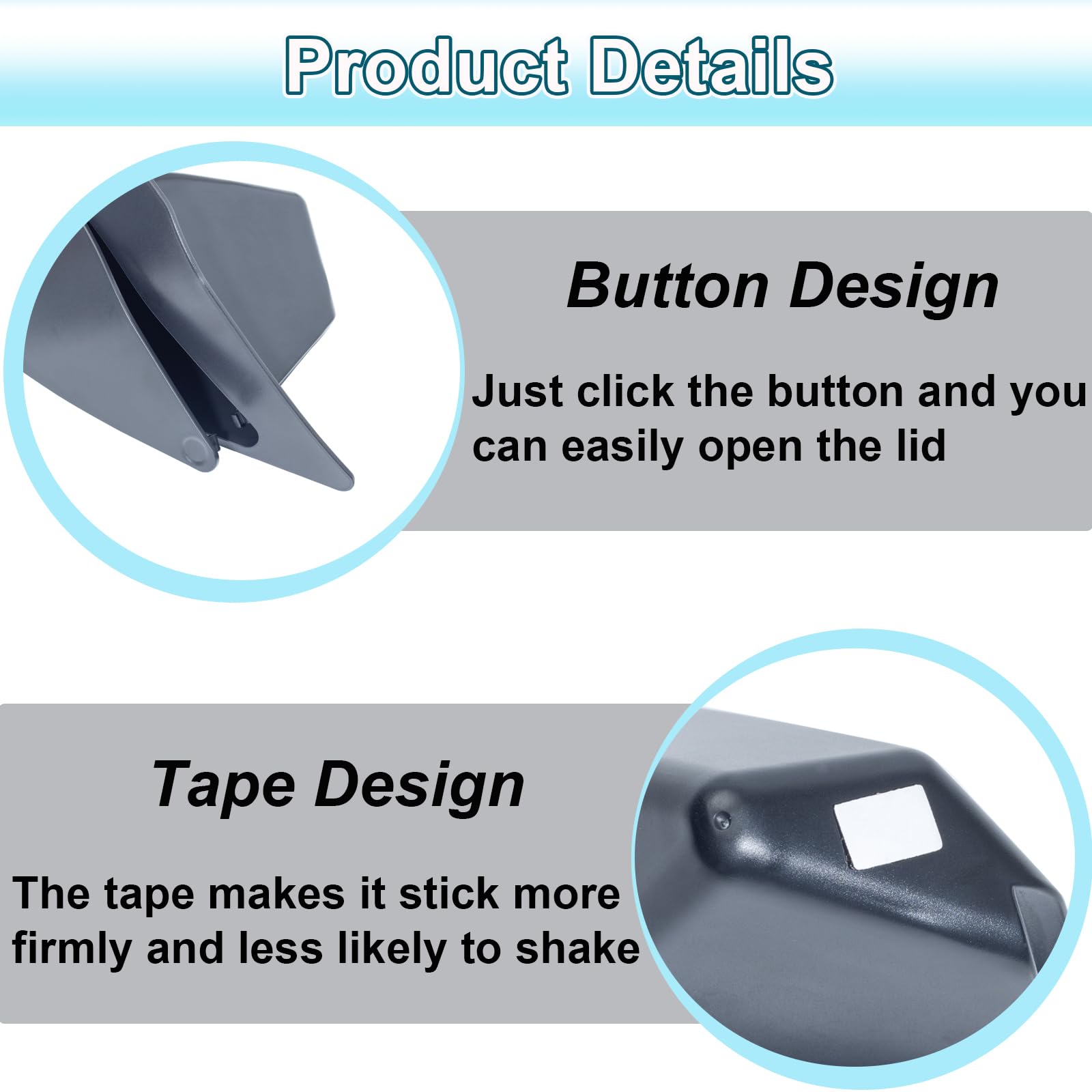 PIMCAR durable ABS construction protects items during bumpy drives