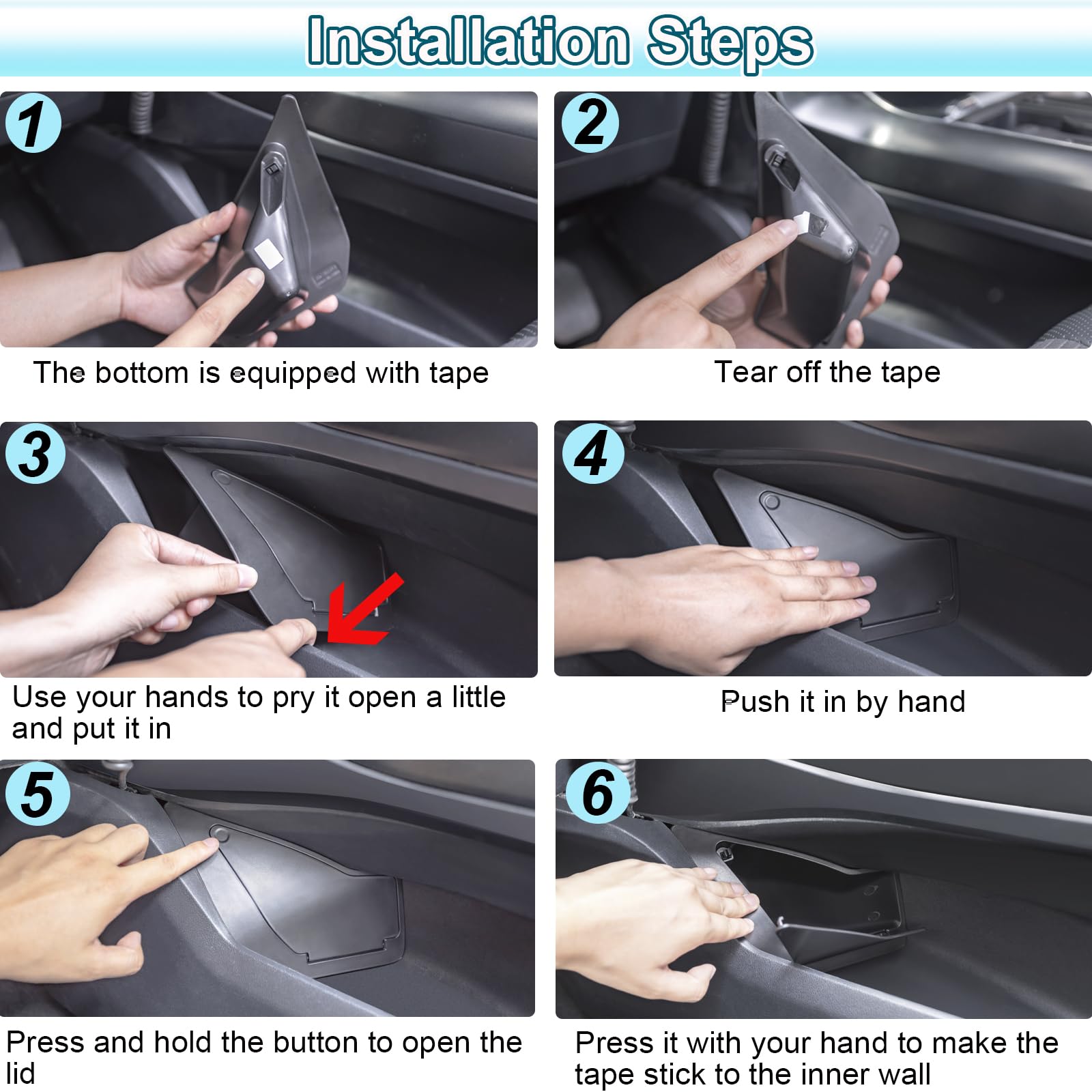 PIMCAR push-button lid in F-150 provides quick access