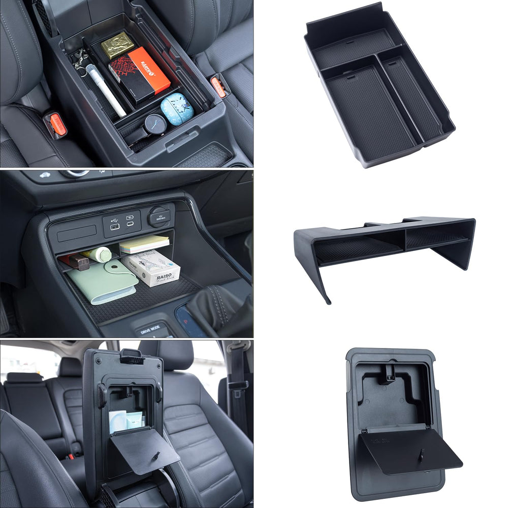 PIMCAR hybrid storage solution for CR-V Hybrid keeps essentials tidy.
