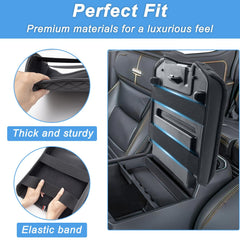 PIMCAR reinforced stitching detail enhances durability for daily use.