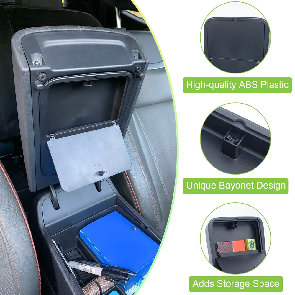 PIMCAR seamless under-armrest fit enhances cabin organization in Santa Cruz.