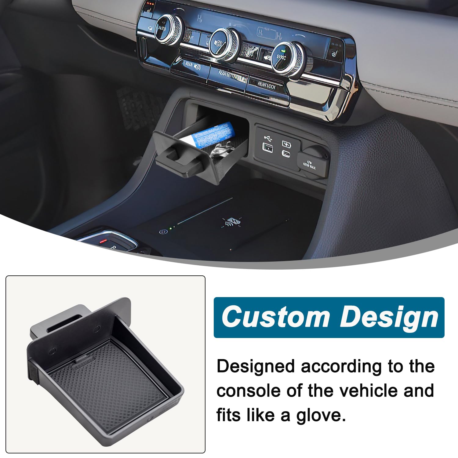 PIMCAR glove-fit design blends with interior for a seamless look.