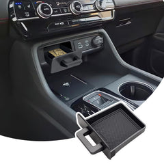 PIMCAR storage drawer for Pilot tray keeps lighters and keys organized in the center console.