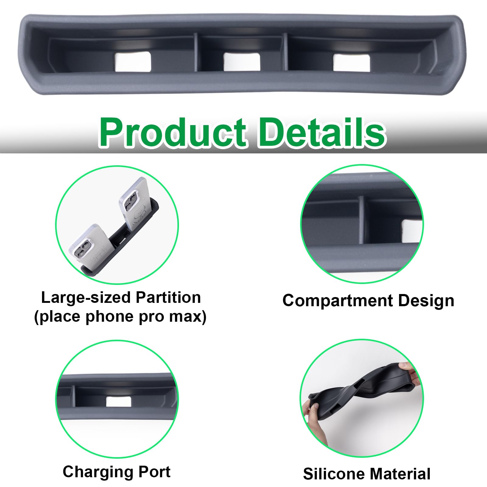 PIMCAR premium-fit for Ford trucks enhances cockpit organization and accessibility.