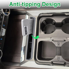 PIMCAR truck phone holder shows USB charging hole for on-the-go power.