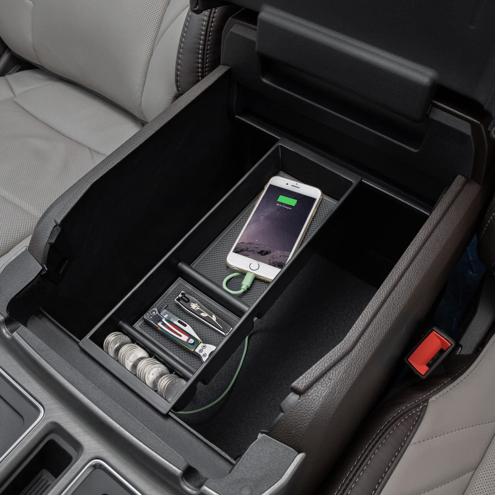 Two PIMCAR organizers can reduce sliding and rattling when used together.