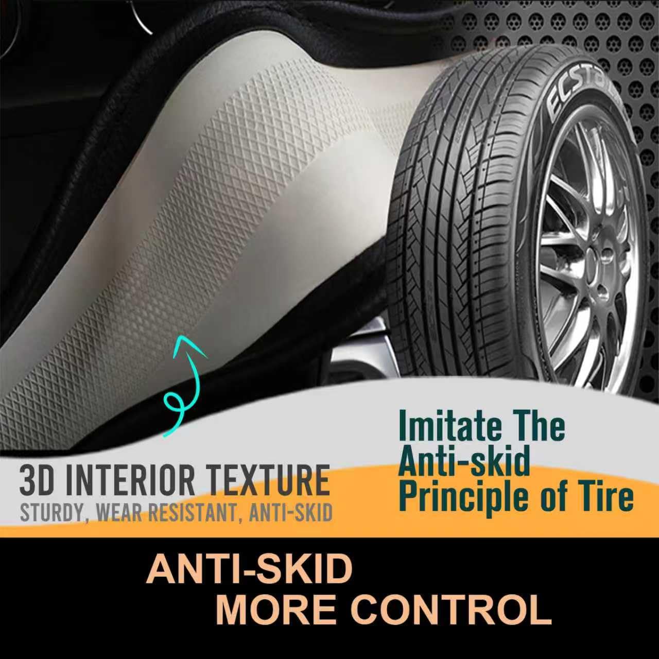 Slim, seamless design minimizes bulk for a natural wheel feel.
