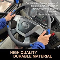 Durable inner core with rubber and honeycomb silicone for reliable grip.