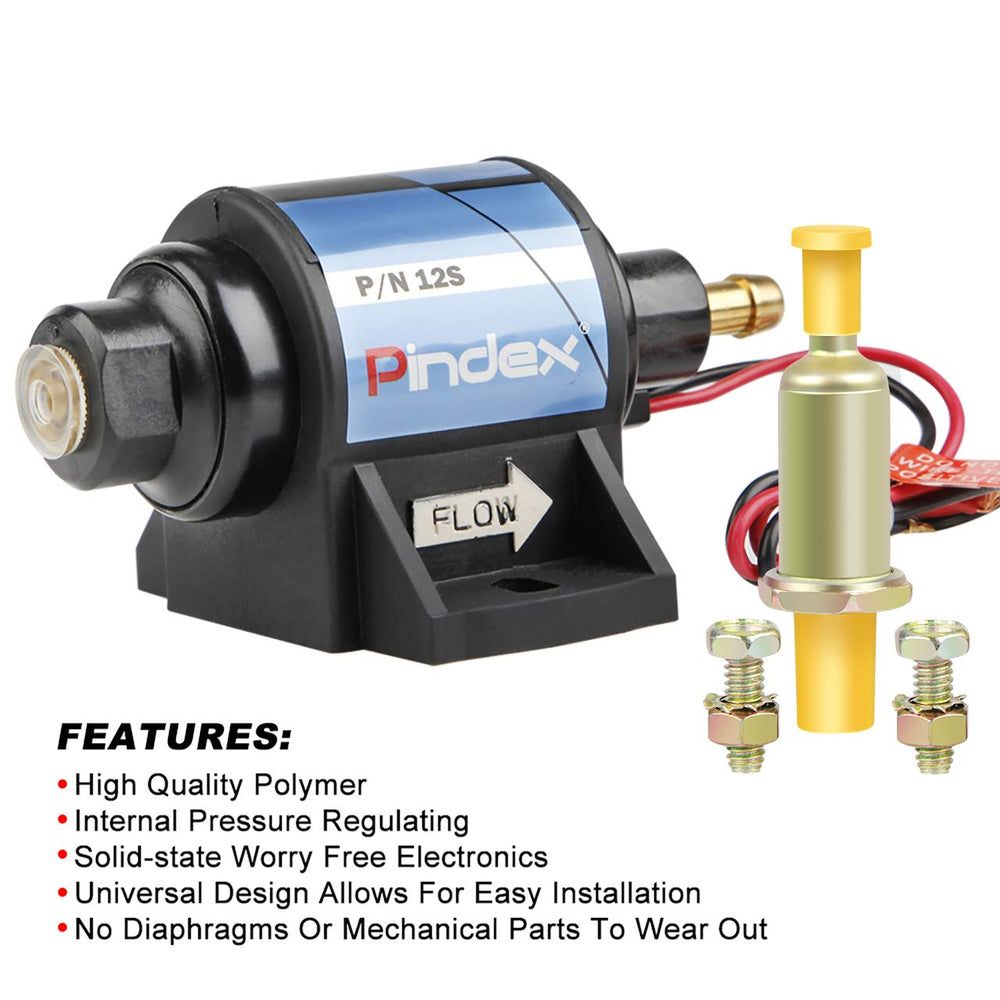 Pindex 12s 4-7 psi range indicates ideal gasoline pressure.
