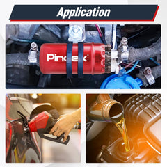 Pindex pump inlet 12mm push-on connection for quick setup