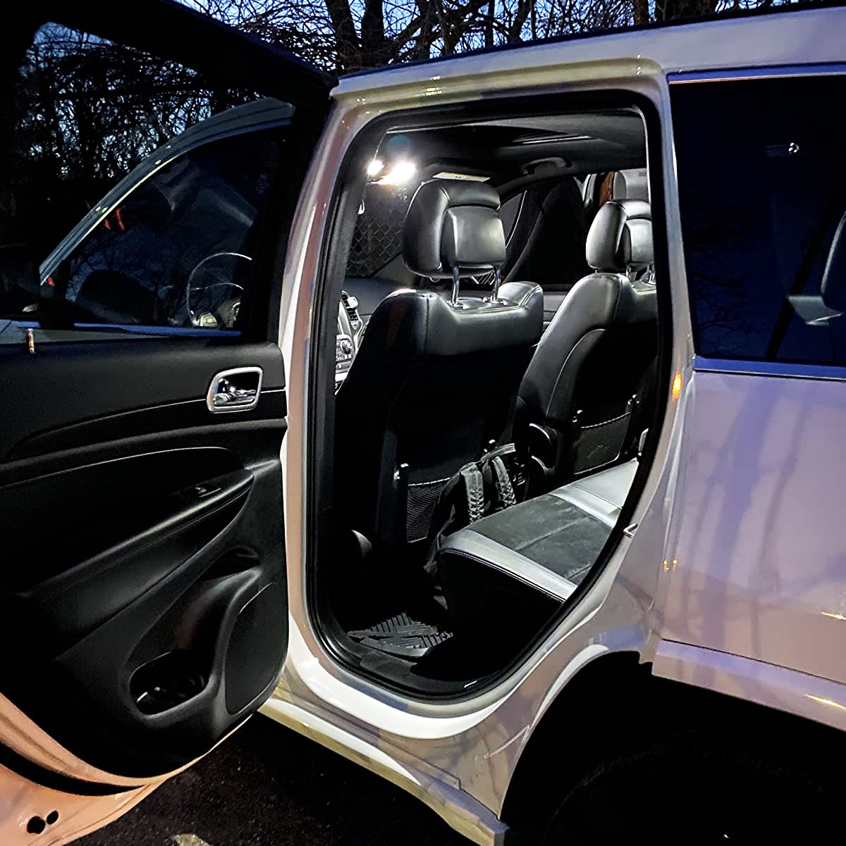 Pinihed Suburban cargo trunk lights improve loading and organization.