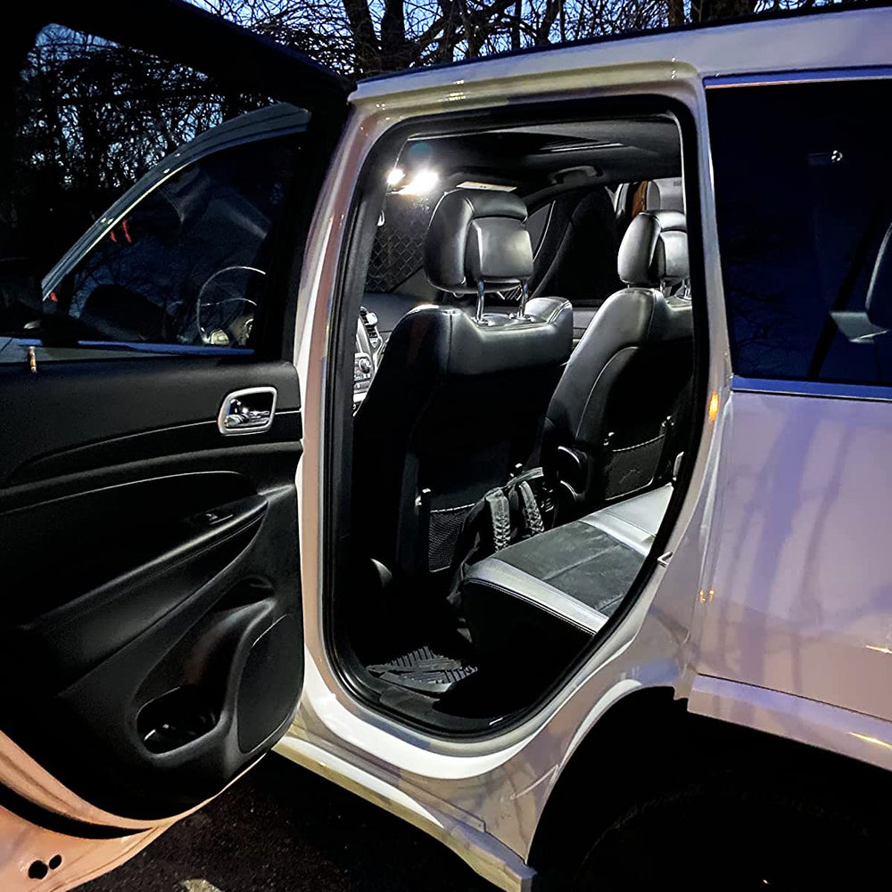 Pinihed Suburban cargo trunk lights improve loading and organization.