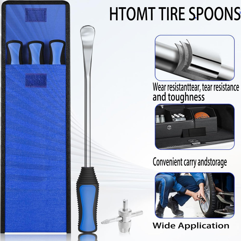 PINKJOY 4-way valve tool for versatile air management during tire service.