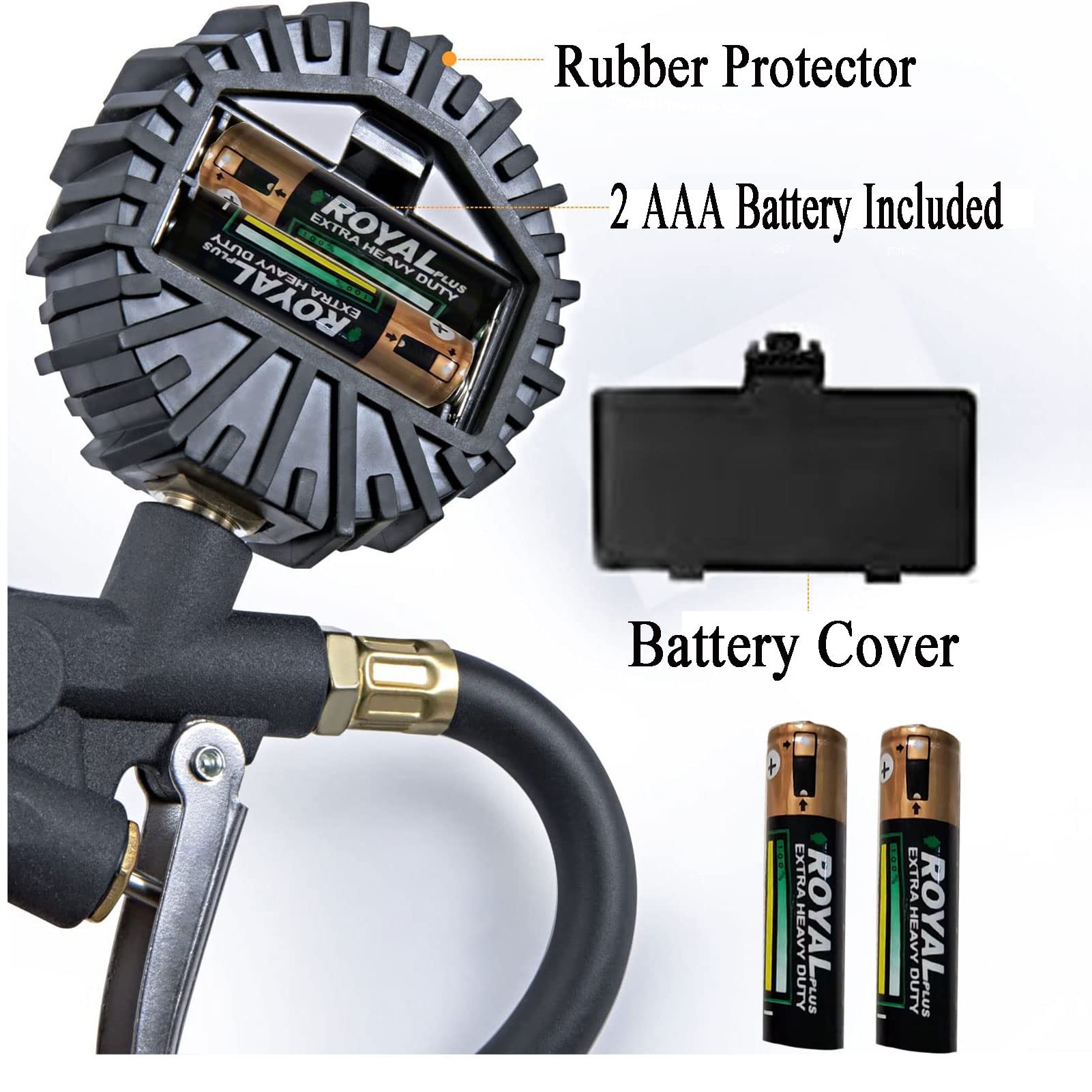 PinkJOY hose and quick-connect assembly compatible with common air compressors.
