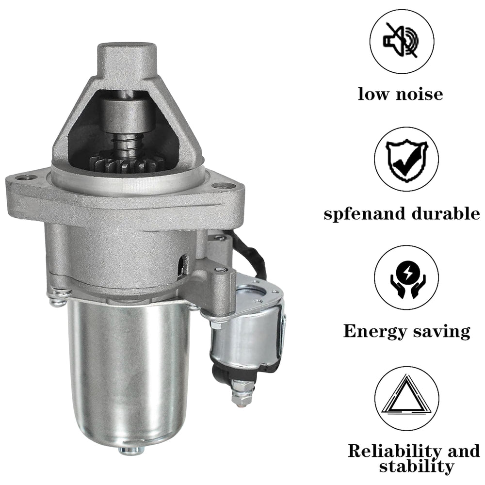 Piogarten starter motor for Duromax XP16HPE/XP18HPE; durable copper windings boost efficiency.