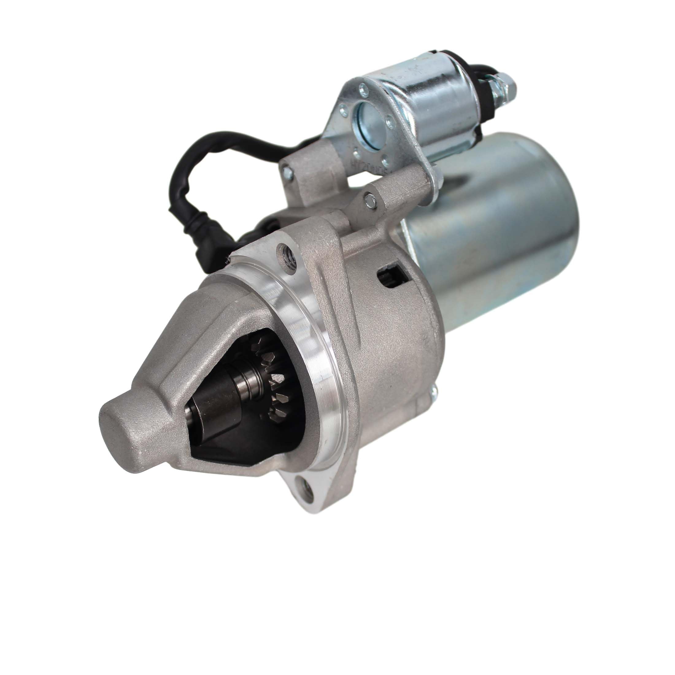Piogarten starter motor installation; easy replacement reduces setup time.