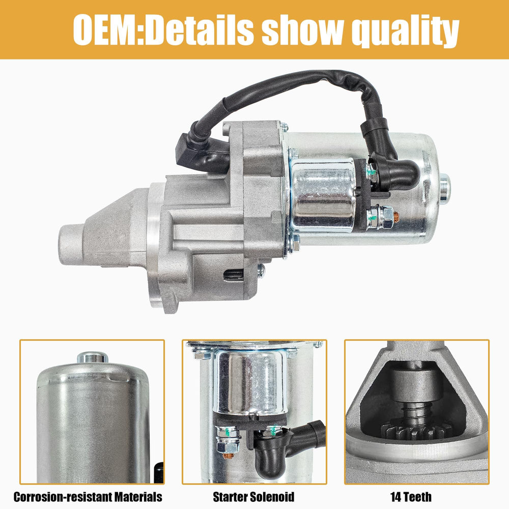 Piogarten starter motor for Westinghouse 9500; robust performance during demanding starts.