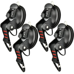 Pioleackflew heavy-duty suction cup assembly for secure mounting on smooth surfaces