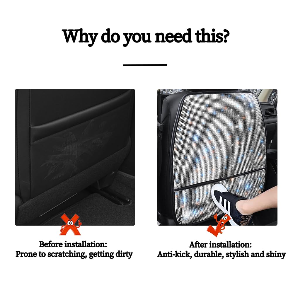 Pirador seat protector installed in-car—quick setup protects seats during trips.