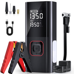 PIRAIL Jump Starter with 5000A peak power for quick engine starts.