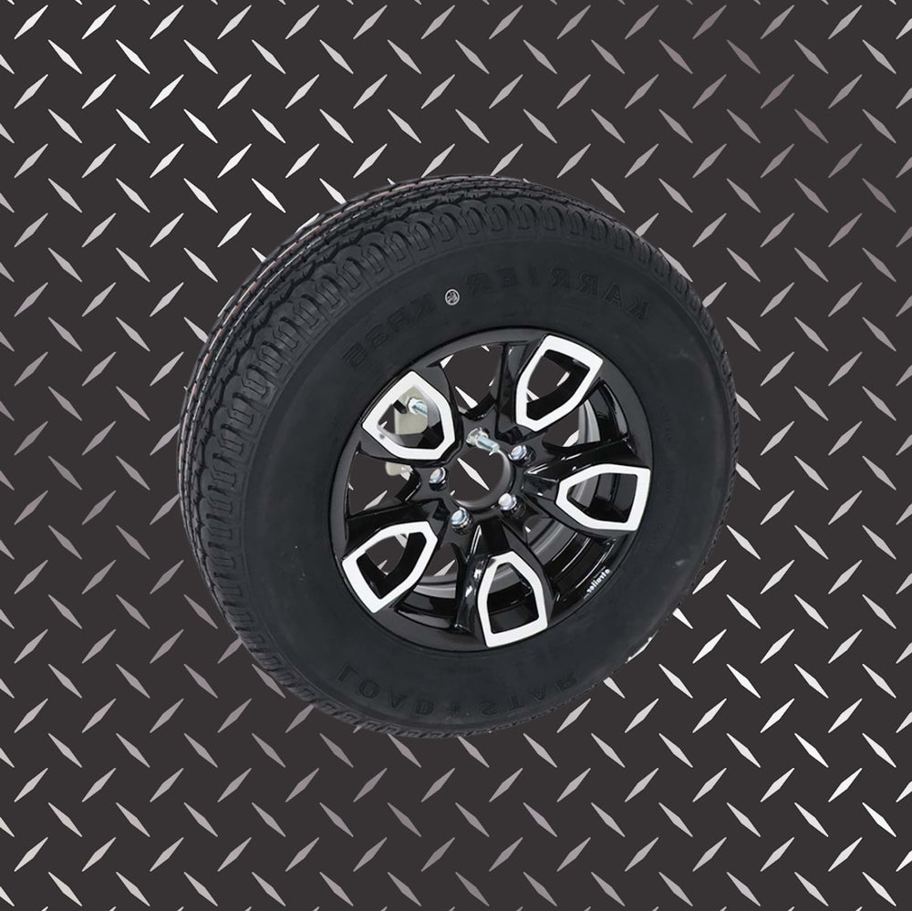 Pit Posse 802 wall mount bracket with lifetime warranty for trailer tires.