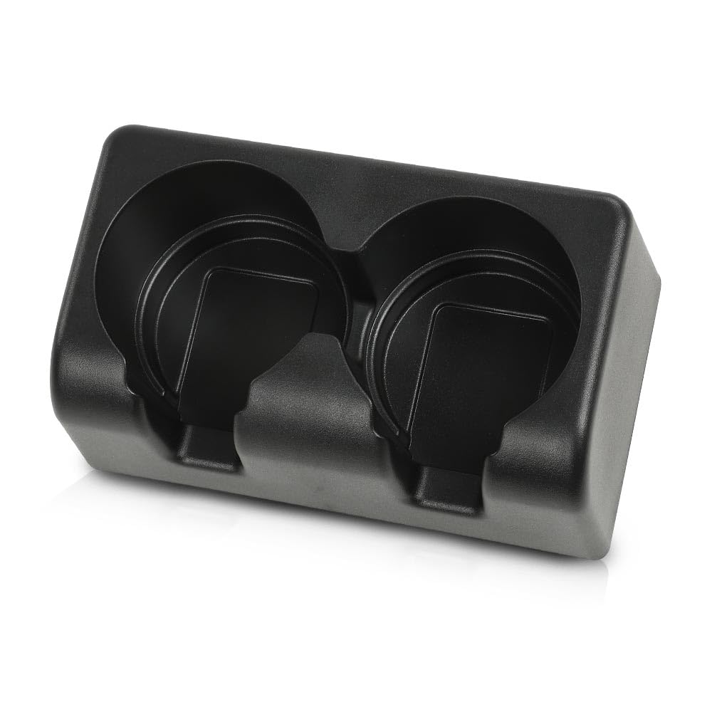 PIT66 bench seat dual cup holder demonstrates a sturdy spill-resistant design for Chevy and GMC Canyon