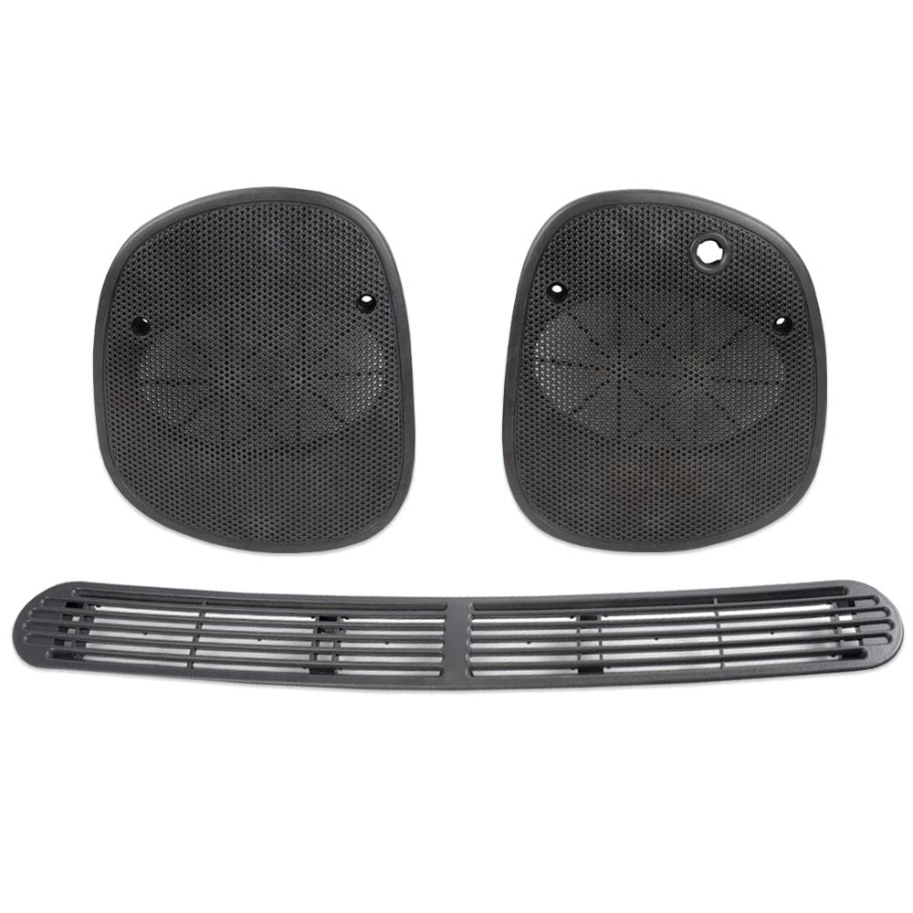 PIT66 dash defrost vent cover panel front view shows precise fit for your dash