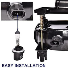 pit66 fog lights passenger side for Chevy Silverado 1500HD/2500HD 2001-2002 enhance visibility.